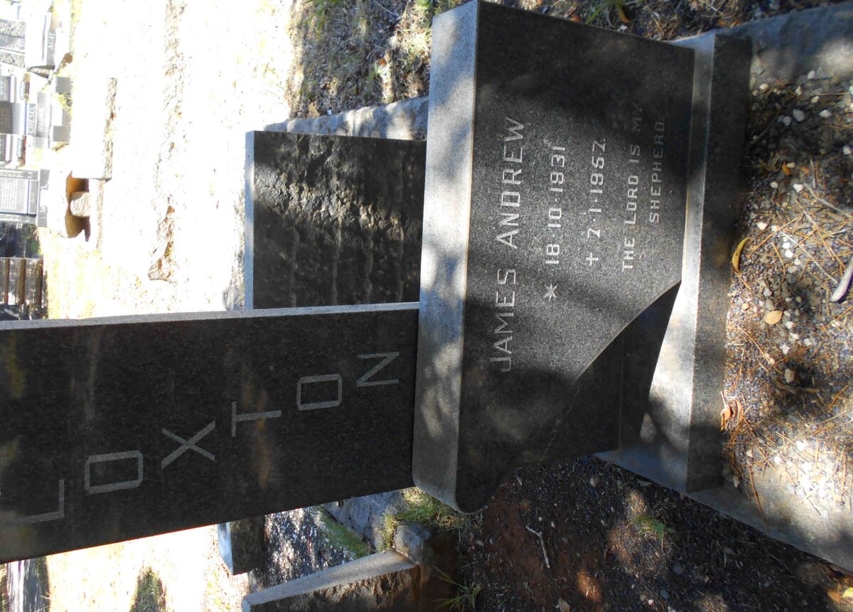 LOXTON James Andrew 1931-1957