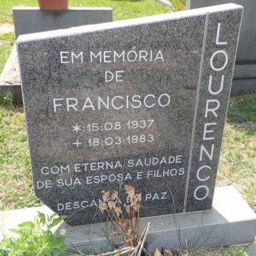 LOURENCO Francisco 1937-1983