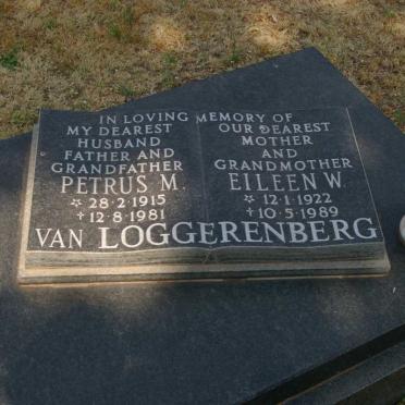 LOGGERENBERG Petrus M., van 1915-1981 &amp; Eileen W. 1922-1989