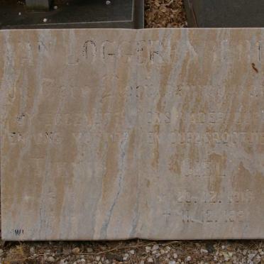 LOGGERENBERG Giel, van 191?-1991 &amp; Tienie ?