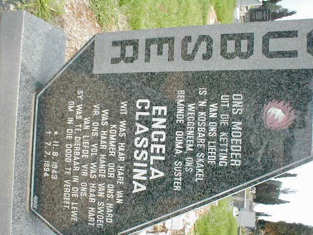 LOUBSER Engela Classina 1943-1994