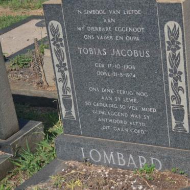 LOMBARD Tobias Jacobus 1908-1974