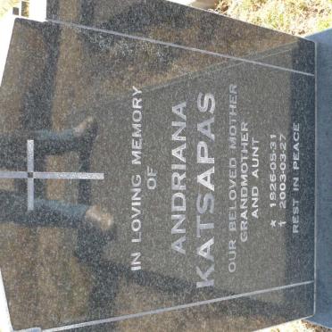 KATSAPAS Andriana 1926-2003