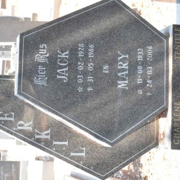 KERKIL Jack 1928-1986 &amp; Mary 1932-2006