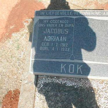 KOK Jacobus Adriaan 1912-1972