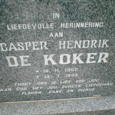 KOKER Casper Hendrik, de 1962-1993