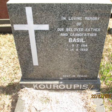 KOUROUPIS Basil 1914-1992