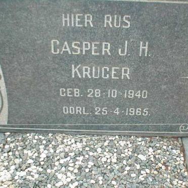 KRUGER Casper J.H. 1940-1965