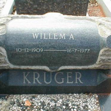 KRUGER Willem A. 1909-1977