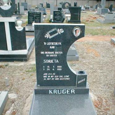 KRUGER Sorieta 1968-1989