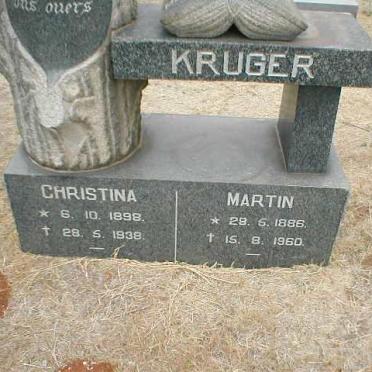 KRUGER Martin 1886-1960 &amp; Christina 1898-1938
