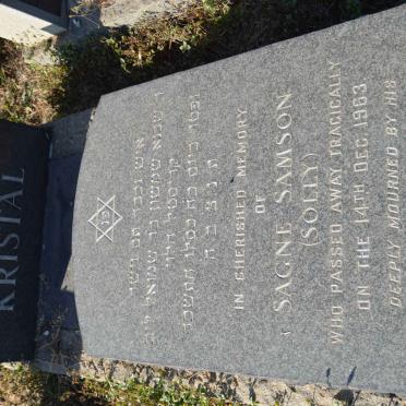 KRISTAL Sagne Samson -1963