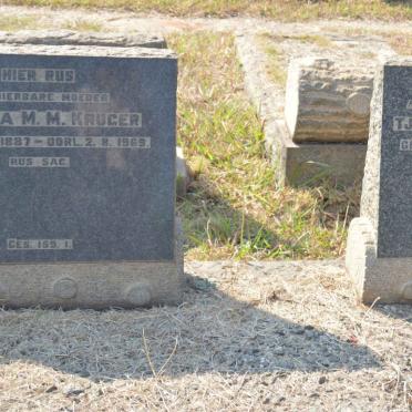 KRUGER Tjaart Louis Petrus 1885-1954 &amp; Martha M.M. 1887-1969