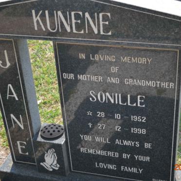 KUNENE Jane Sonille 1952-1998