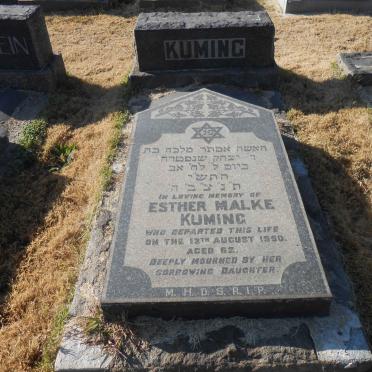 KUMING Esther Malke -1950