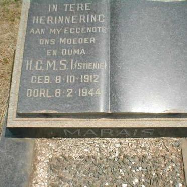 MARAIS H.C.M.S. 1912-1944