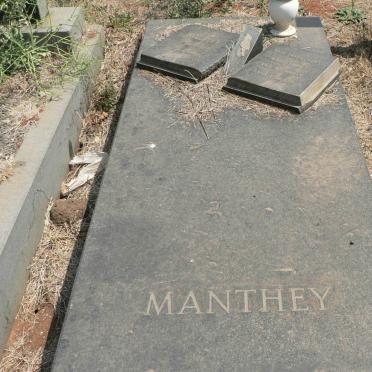 MANTHEY Muriel 1929-1986