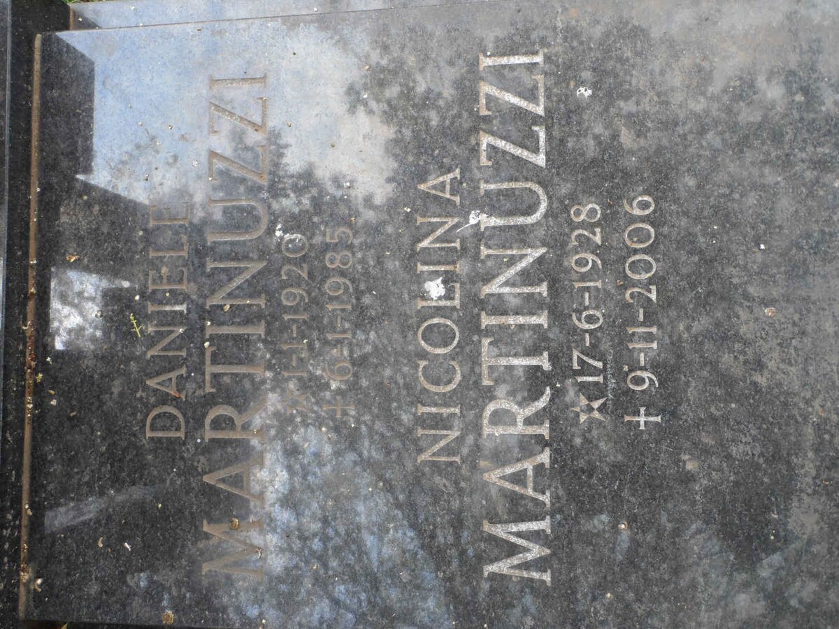 MARTINUZZI Daniele 1920-1985 &amp; Nicolina 1928-2006