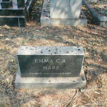 MARE Emma C.A. 1898-1978