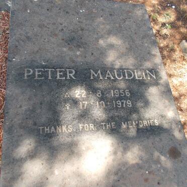 MAUDLIN Peter 1956-1979