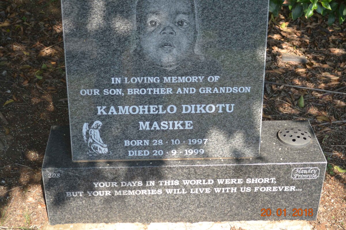 MASIKE Kamohelo Dikotu 1997-1999