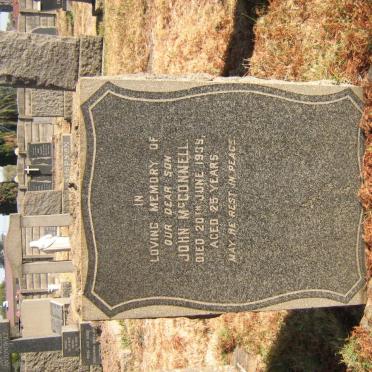 McCONNELL John -1939