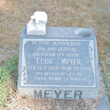 MEYER Elise 1950-1951