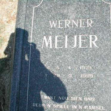 MEIJER Werner 1979-1999