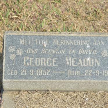 MEADON George 1952-1952