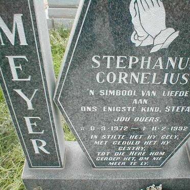 MEYER Stephanus Cornelius 1972-1992