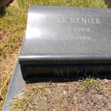 MEYER Dirk Renier 1916-1989 &amp; Amelia Joyce 1917-1960 