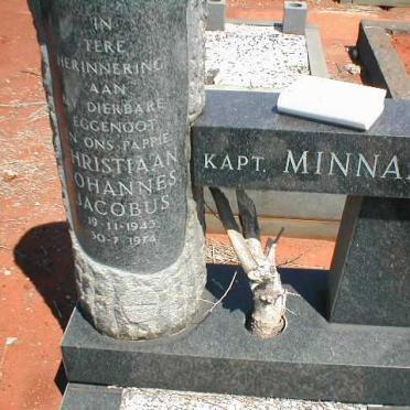 MINNAAR Christiaan Johannes Jacobus 1943-1974