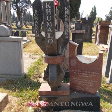 MNTUNGWA Johannes Khumalo Khwenjana ??-??