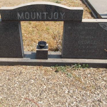 MOUNTJOY George 1926-1991