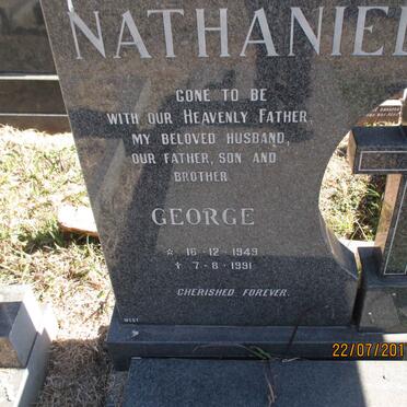 NATHANIEL George 1949-1991