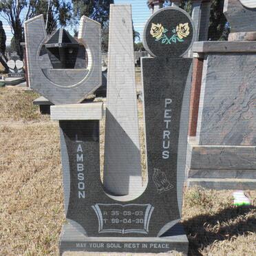 NDALA Petrus Lambson 1935-1998