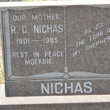 NICHAS R.C. 1901-1985