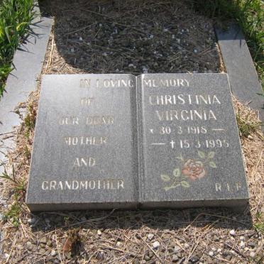 NIEPAGE John William 1902-1976 &amp; Christinia Virginia 1918-1995