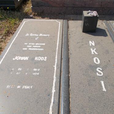 NKOSI Johan Koos 1923-199?