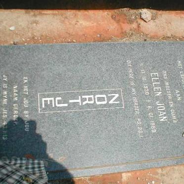 NORTJE Ellen Joan 1930-1989