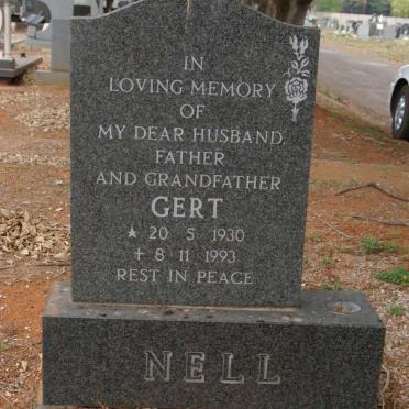 NELL Gert 1930-1993