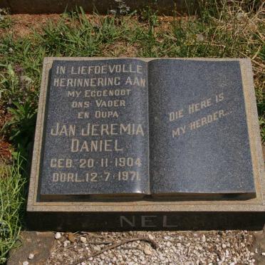 NEL Jan Jeremia Daniel 1904-1971