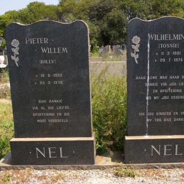 NEL Pieter Willem 1903-1976 &amp; Wilhelmina 1901-1975
