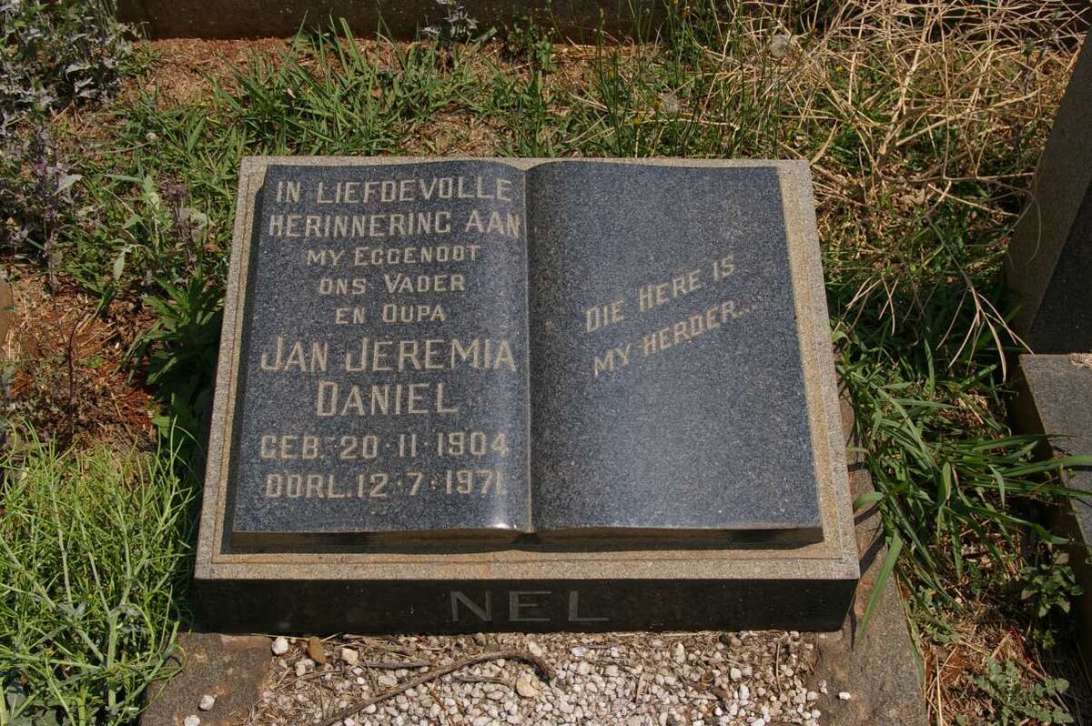 NEL Jan Jeremia Daniel 1904-1971
