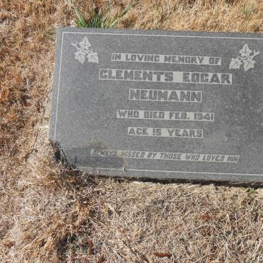 NEUMANN Clements Edgar -1941