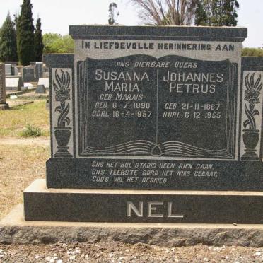 NEL Johannes Petrus 1867-1955 &amp; Susanna Maria MARAIS 1890-1957