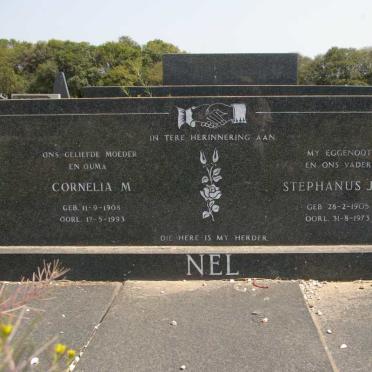 NEL Stephanus J.M. 1905-1973 &amp; Cornelia M. 1908-1993