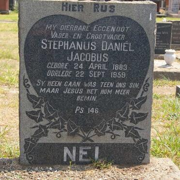 NEL Stephanus Daniël Jacobus 1883-1959