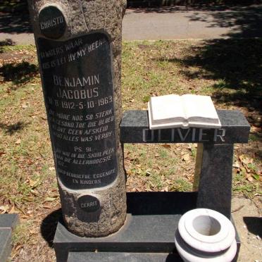 OLIVIER Benjamin Jacobus 1912-1963