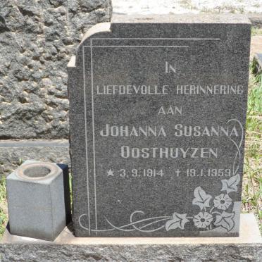 OOSTHUYZEN Johanna Susanna 1914-1959